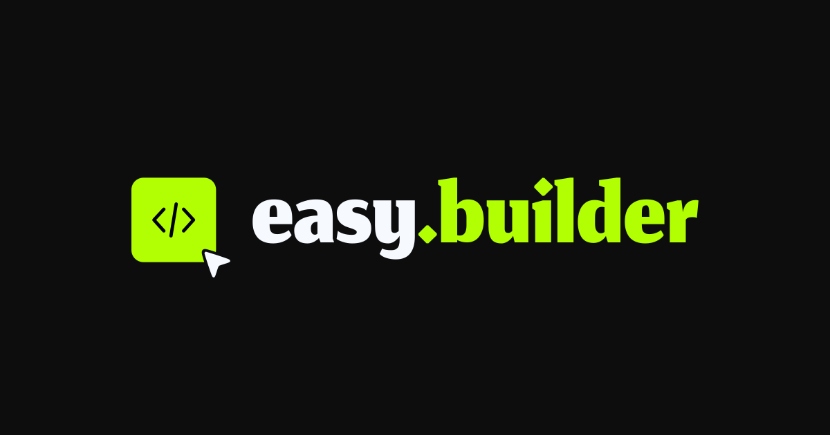 Easybuilder Program Easy Builder - página principal - ENG - Easy Builder